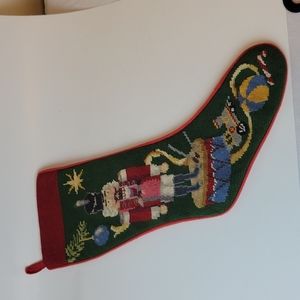 Vintage Toy Soldier Chistmas Stocking